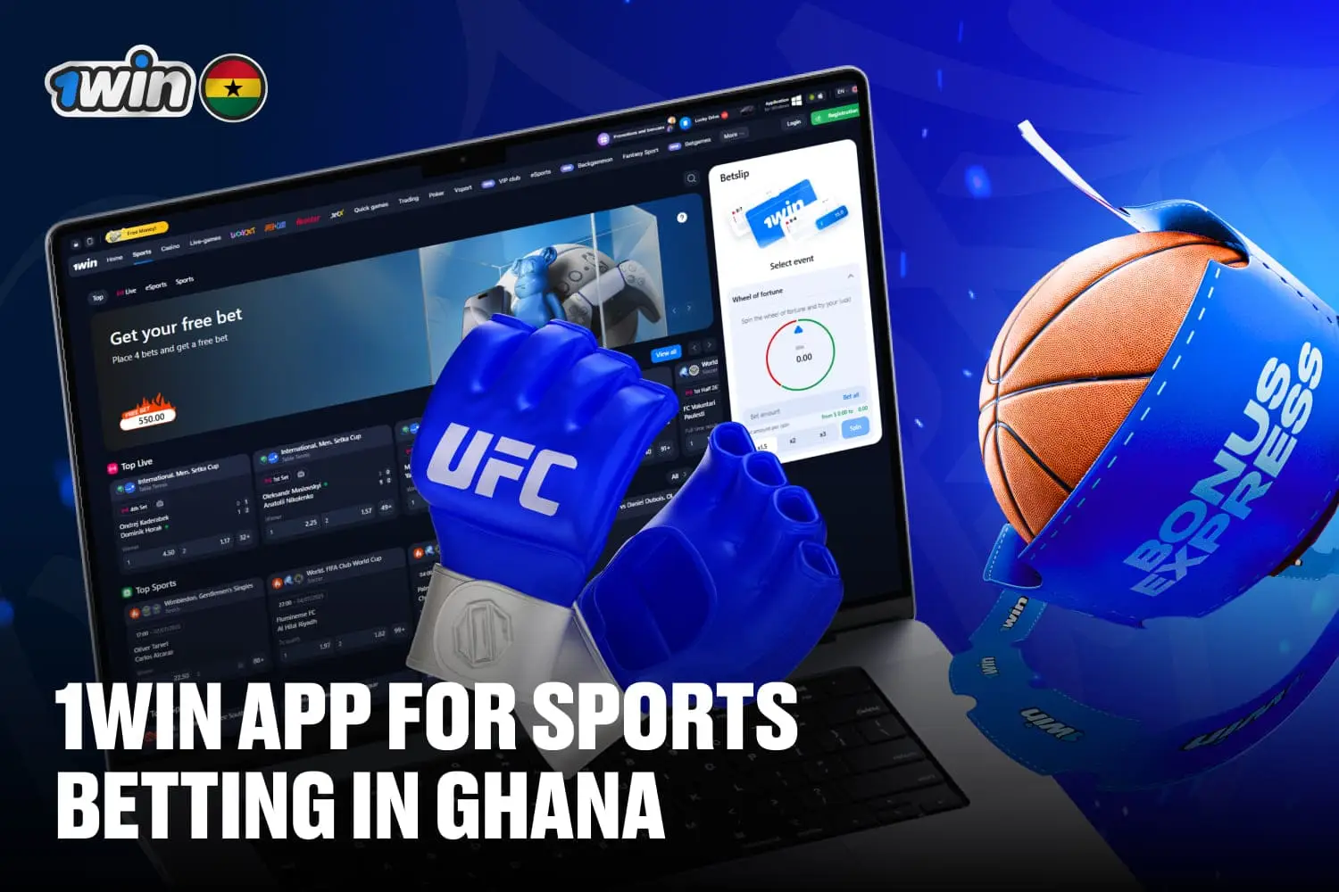 1win app can be used for both casino and betting experience
